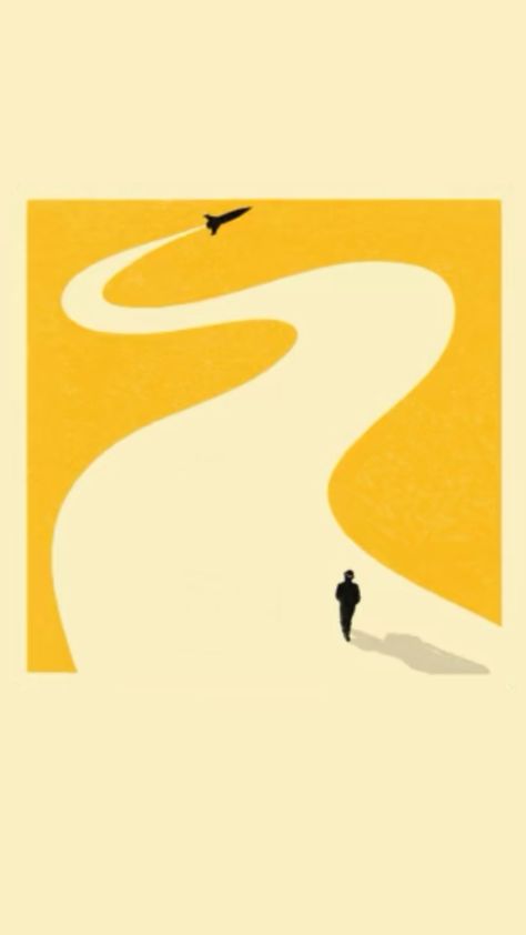 Roads Illustration, Road Illustration, Sunset Illustration, Winding Road, Road, Quick Saves