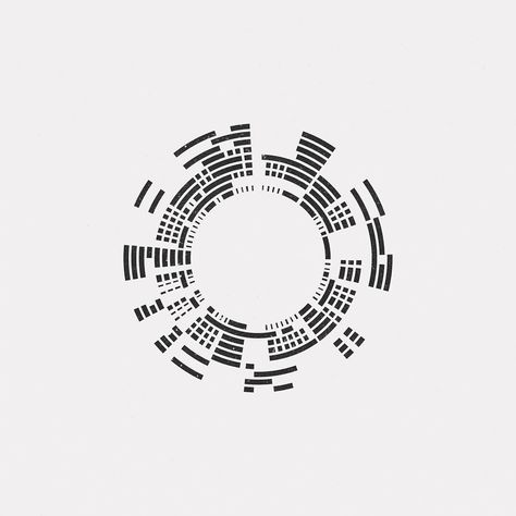 MA16-532 A new geometric design every day  #dailyminimal #minimal #art #geometry Daily Minimal, Geometric Volume, Circle Tattoo, Naruto Tattoo, Sacred Geometric, Design Brochure, Minimal Tattoo, 로고 디자인, Geometric Designs