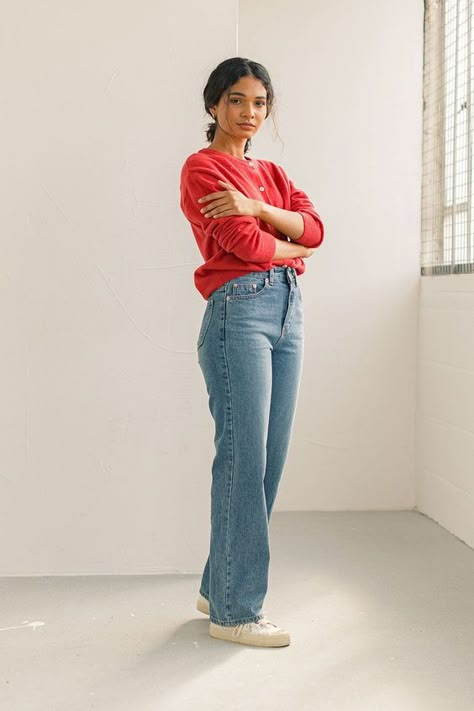 Jeans Stylish Outfit, Womens Jeans Outfits Casual Simple, Simple Jeans Outfit Casual, Everyday Outfits Casual Simple, Casual Day Outfits Winter, Simple Outfits For Women, Simple Everyday Outfits, Chic Everyday Outfits, Look Jean