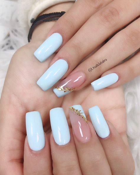 Cute Spring Nails Acrylic Coffin, May Birthday Nails, Nail Decoration Ideas, Purple Acrylic Nails, Blue Acrylic Nails, Beige Nails, Homecoming Nails Acrylic, Acrylic Nails Coffin Pink, Acrylic Nails Coffin Short