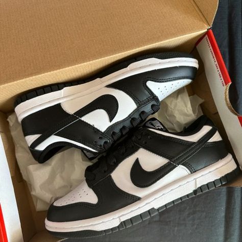 Nike Dunk Low retro white black panda Sneakers Nike Website, Black And White Nikes, Retro Shoes, Nike Sneakers Women, Nike Air Huarache, Nike Dunk Low, Shoes Nike, Dunk Low, Nike Dunk