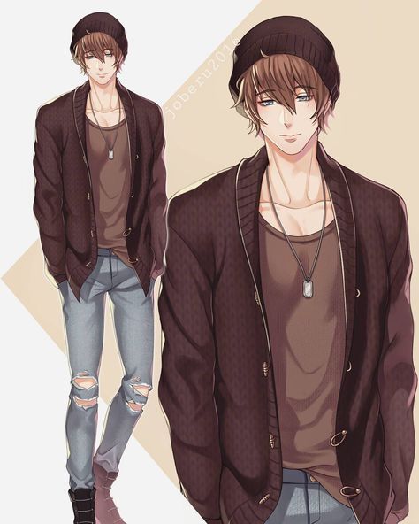 Beanie Guy Commission for LeJeuneMaitre #joberu #beanie #oc #guyinbeanie #guybeanie #guyinbeanies #beanies #ikemen #commission #seme #uke #seke #animedrawing #animeart #painttoolsai #originalcharacter #rippedjeans #malefashion #handsome #gay Kitty Play, Anime Guy, Hot Anime, Diabolik Lovers, Guy Drawing, Manga Boy, Boy Art, Handsome Anime Guys