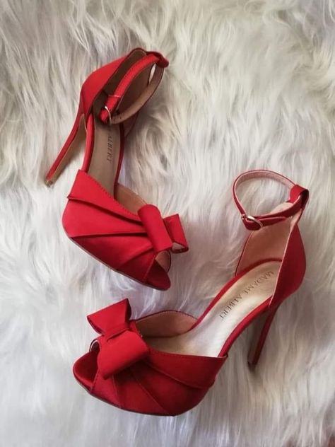 Red Bridal Shoes, Hak Tinggi, Fairy Shoes, Cinderella Shoes, Red High Heels, Modern Shoes, Wedding Shoes Heels, Lace Heels, Cute Heels