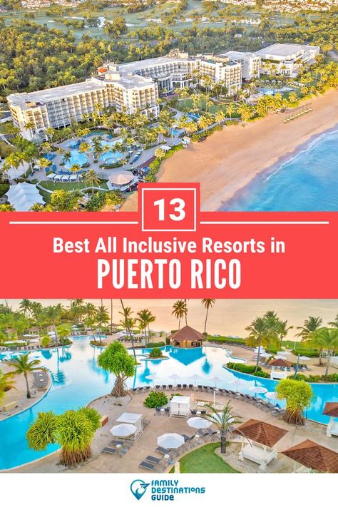 13 Best All Inclusive Resorts in Puerto Rico Resorts In Puerto Rico, Puerto Rico Vacation, Best All Inclusive Resorts, All Inclusive Vacations, Family Destinations, Free Vacations, Budget Hotel, Inclusive Resorts, Best Resorts