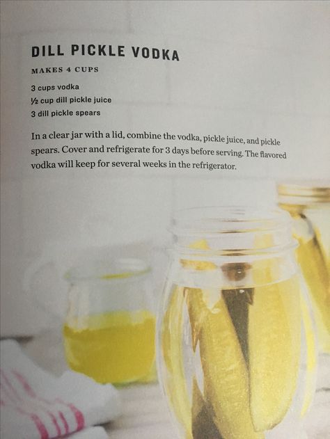 Dill Pickle Vodka, Recipes Using Dill, Pickle Vodka, Infused Liquors, Vodka Mixes, Best Pickles, Joy The Baker, Vodka Recipes, Infused Vodka