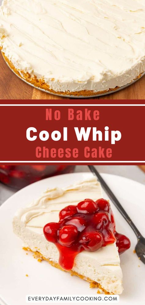 Cheesecake With Cool Whip, Holiday Cheesecake Recipes, Easy Strawberry Cheesecake, Strawberry Cheesecake Bites, Desserts With Few Ingredients, Easy No Bake Cheesecake, Sweet Breakfast Treats, Baked Cheesecake Recipe, Best Low Carb Recipes