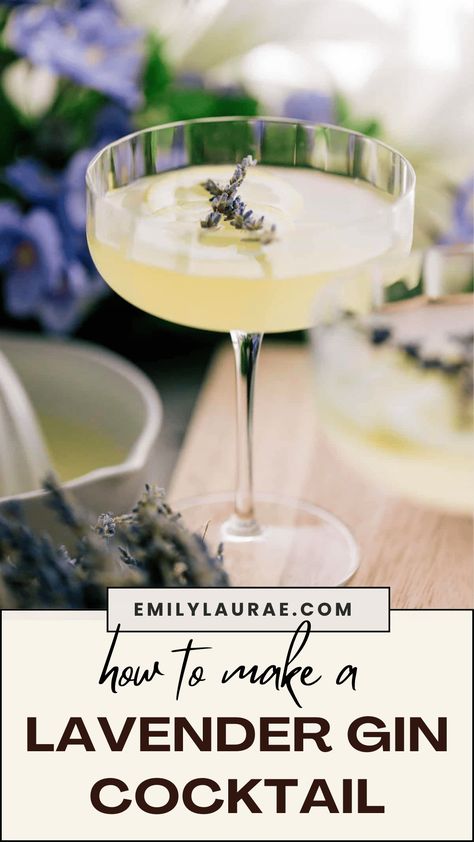 It’s sour! It’s sweet! It’s floral! This Lavender Gin Cocktail with Lemon is an enhanced gin cocktail made with elderflower liqueur and lavender bitters. Just think of it as a grown up version of the best lemonade you’ve ever had. Lavender Gin Cocktail, Lavender Bitters, Lavender Gin, The Best Lemonade, Lavender Martini, Rosemary Cocktail, Elderflower Cocktail, Lavender Cocktail, Bitters Recipe