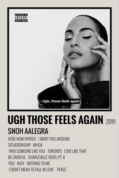 Album Cover Wall Decor, Snoh Aalegra, R&b Albums, Music Cover Photos, Minimalist Music, Favorite Albums, Music Poster Ideas, Uni Room, Print Outs