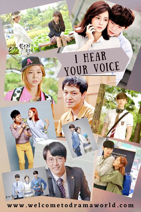 I Hear Your Voice Kdrama, Voice Kdrama, Hear Your Voice, Lee Bo Young, Asian Drama, Jong Suk, Lee Jong Suk, East Asian, Lee Jong