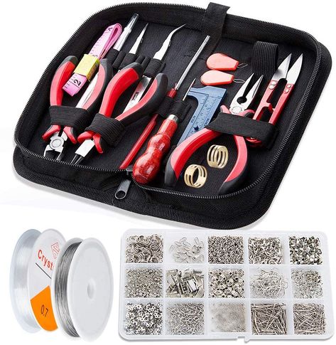 Jewellery Making Tools, Making Jewelry For Beginners, Earring Making Supplies, Earrings Diy Handmade, Jewelry Making Kits, Jewelry Making Kit, Buy Earrings, Jewelry Making Tools, Eat Smarter