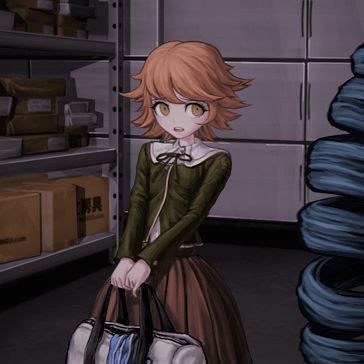 Chihiro Fujisaki Icon, Danganronpa Chihiro, Chihiro Fujisaki, Blue Haired Girl, Danganronpa Trigger Happy Havoc, Danganronpa 1, British Women, Trigger Happy Havoc, Trigger Happy