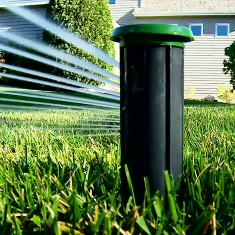 Today’s best smart sprinkler systems let you schedule your lawn watering and for how long. The better models also take weather conditions into account. There's an interesting new system that does all that, but its robotic sprinkler heads tailor their spray patterns so they don’t overlap or water driveways and sidewalks. They’ll adjust their rate of flow, even taking fluctuations in water pressure into account, to match the precise shape of your lawn and landscaping. Sprinkler Heads, Lawn Sprinklers, Sprinklers, Construction Process, Spray Pattern, Sprinkler System, Water Pressure, Best Model, The Neighborhood