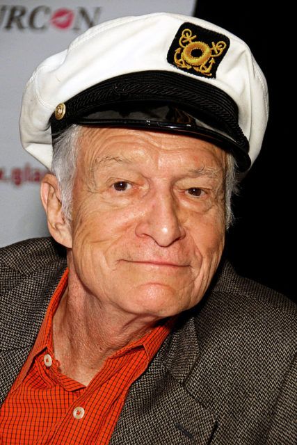 Married dad Hugh Hefner launched "Playboy" magazine in his Chicago kitchen at age 27 Famous Veterans, Hugh Hefner, Celebrity List, The Military, Girl Next Door, Marilyn Monroe, Net Worth, Business Man, Famous People