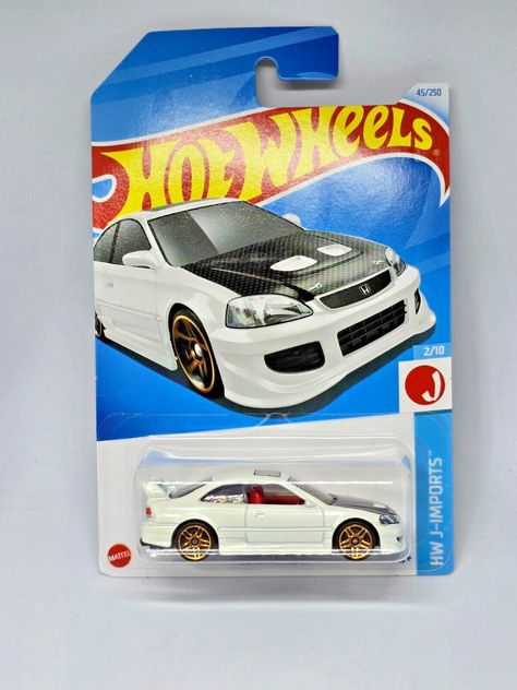 New! Hot Wheels Honda Civic Si White #45 45/250  2024 HW J-Imports International Card was just added to eBay. Check it out! #eBay #eBaySeller Hot Wheels Cars Toys, Hot Wheels Garage, Hot Wheels Track, Hot Weels, Civic Si, Band Wallpapers, Mattel Hot Wheels, Hot Wheel, Honda Civic Si