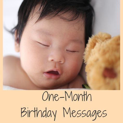 Happy Full Moon Baby Wishes―What to Write in One Month Birthday Card 1 Month Old Quotes, One Month Old Baby Captions, Happy One Month Baby, 1 Month Birthday, One Month Birthday, Baby Birthday Wishes, Baby Birthday Quotes, Happy 1 Month, Baby Full Moon