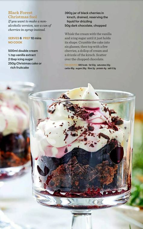 Showstopper Desserts, Black Forest Trifle, Australia Cake, Trifle Bowl Recipes, Vegan Tarts, Christmas Spread, Xmas Recipes, Swiss Rolls, Written Recipes