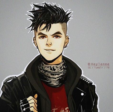 Character Art Cyberpunk, Ivan Krasny, Punk Character Art, Punk Character Design, Punk Character, Male Character Design, Chica Punk, Punk Boy, Art Cyberpunk