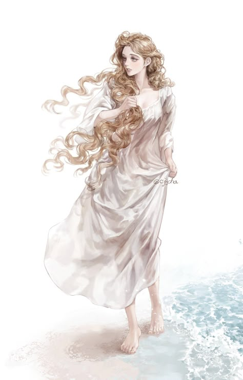 Oc Fanart, Oc Manga, Asoiaf Art, Princess Hairstyles, Fantasy Dress, Ethereal Art, Dreamy Art, Cute Art Styles, How To Draw Hair