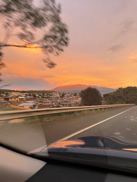 Hobart Tasmania Aesthetic, Tasmania Hobart, Gods Art, Sunrise Mountain, Winter Sunrise, Morning View, Mountain Travel, God Art, 2024 Vision