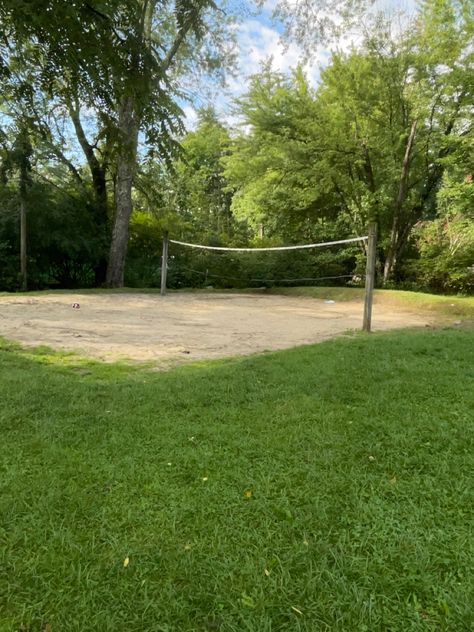 Sleepaway Camp Aesthetic, Camp Aesthetic, Volleyball Camp, Volleyball Court, Sleepaway Camp, Camping Aesthetic, Camping Ideas, Learn To Love, Volleyball