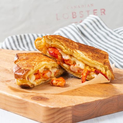 Grilled Cheese Food Truck, Lobster Grilled Cheese, Lobster Grilled, Meal For Two, Lobster Dishes, Gourmet Grilled Cheese, Grilled Cheese Sandwiches, Best Grilled Cheese, Healthy High Protein Meals