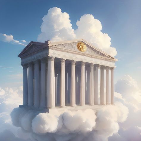 #DreamWorld #StableDiffusion #Photoshop #2d #Fantasy #clouds #sky #Art Fantasy Clouds Sky, Fantasy Clouds, Art Clouds, Acropolis, Sky Art, Gods And Goddesses, Dark Fantasy Art, Dark Fantasy, Fantasy Art