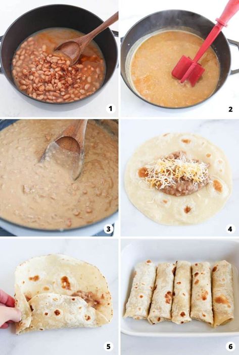 Keto Bean And Cheese Burrito, Fried Bean Burritos, Bean Cheese Rice Burrito, What To Eat With Refried Beans, Make Ahead Bean And Cheese Burritos, Beans And Cheese Burrito, Healthy Bean And Cheese Burrito, Homemade Bean Burritos, Best Bean And Cheese Burrito