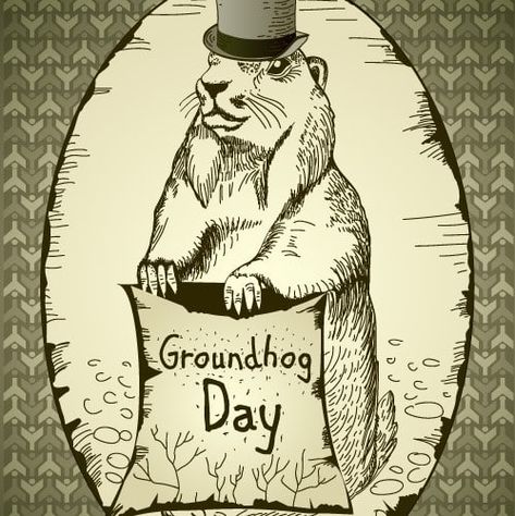 Groundhog Day is an American tradition from 1887 during The Gilded Age (1870s - 1900). The superstitious observance began in Punxsutawney, Pennsylvania – where Punxsutawney Phil got his name and started as a rodent meteorologist. Each year on Feb. 2, thousands of spectators travel to the small town and gather at Gobbler’s Knob Park to view Punxsutawney Phil’s prediction in real-time. #GroundhogDay Groundhogs Day, Punxsutawney Phil, Ground Hog, Happy Groundhog Day, The Gilded Age, Christian Traditions, Groundhog Day, Gilded Age, Feb 2