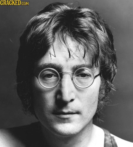 19 Famous Musicians Before They Were Photoshopped | Cracked.com Jhon Lennon, Norman Lindsay, Imagine John Lennon, Famous Musicians, Portrait Reference, Movie Prints, Black And White Portraits, Iconic Photos, Ringo Starr