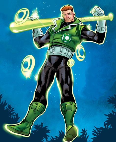 Guy Gardner (Character) - Comic Vine Guy Gardner, Green Lantern Ring, Kyle Rayner, Green Lanterns, Green Lantern Corps, Dc Comics Superheroes, Lois Lane, Dc Comics Characters, Clark Kent