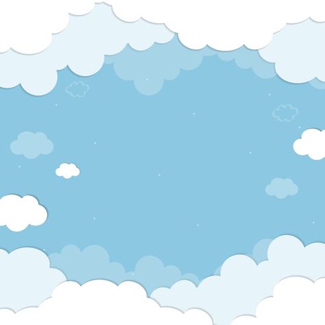 Cloud background Free Vector | Free Vector #Freepik #vector #freebackground #freecloud #freeblue #freewhite Sky Blue Wallpaper, Sky Vector, Sky Illustration, Cloud Background, Blue Sky Wallpaper, Wallpaper Cartoon, Cartoon Clouds, Patterned Background, Cloud Vector