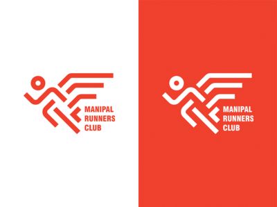 Runners' Club Logo 5k Logo Design, Athletic Logo Design Inspiration, Sports Club Logo Design, Fit Logo Design, Logo Sport Design Ideas, Runner Logo Design, Fun Run Logo, Run Club Logo, Running Logo Design