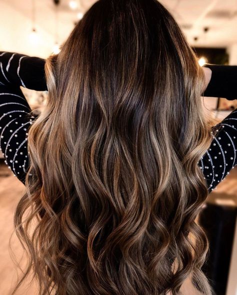 Joico on Instagram: “Do you believe in the magic of caramel ribbon tresses? 🤎💫 #hairjoi⁣ ⁣ @themaneartistry’s #Joico Formula:⁣ ⁣ Formula 1: Blonde Life…” Believe In The Magic, Brown Hair Balayage, Brunette Highlights, Balayage Brunette, Ombre Hair Color, Hair Color Balayage, Hair Painting, Cool Hair Color, Brunette Hair