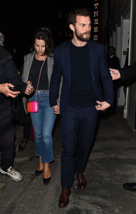 Jamie Dornan And Wife, Fifty Shades Movie, Fifty Shades Of Grey, Jamie Dornan, 50 Shades, Fifty Shades, Shades Of Grey, Soho, In London