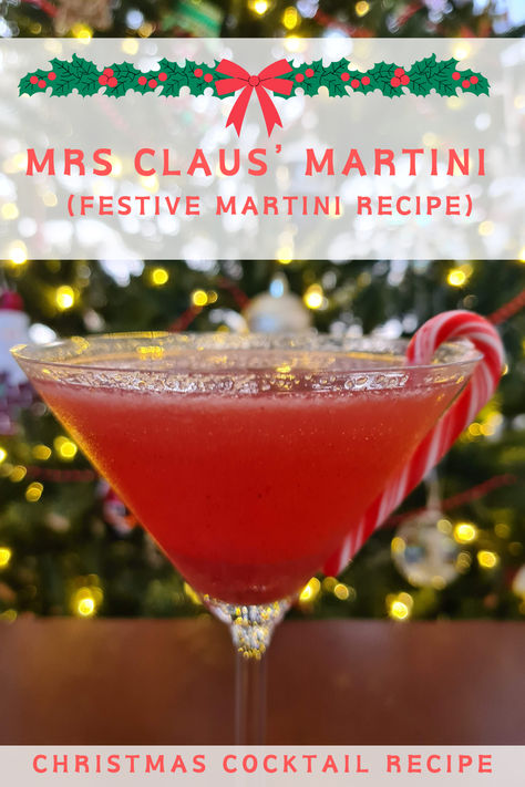 Indulge in holiday cheer with the enchanting flavors of Mrs. Claus' Martini! 🍸✨ This festive cocktail is a merry blend of premium vodka, hints of cranberry, and a touch of holiday magic. Sip and savor the joy of the season. Perfect for holiday parties, cozy nights by the fire, or toasting to a year well-spent. Elevate your celebrations with the ultimate Christmas Martini Recipe. Cheers to a holly, jolly time! 🎄🎁 #HolidayCocktail #FestiveMartini #ChristmasCheers #MartiniRecipe Mrs Claus Cocktail, Holiday Martinis Christmas, Christmas Signature Cocktail, Holiday Martini Recipes, Christmas Vodka Cocktails, Christmas Cosmopolitan, Christmas Martinis, Vanilla Vodka Drinks, Holiday Vodka Cocktails