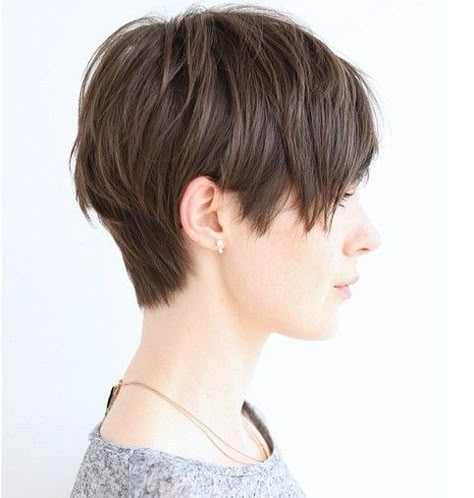 Everyday Hairstyles Ideas for Short Hair - Short Haircuts 2015 Fine Hairstyles, Undercut Bob, Going Grey, Shaggy Short Hair, Hair Styles 2014, Trendy Short Haircuts, Pixie Styles, Viria, Penteado Cabelo Curto