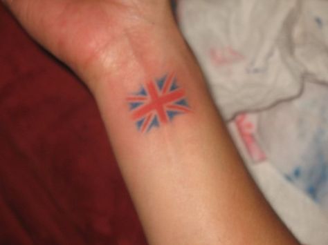 British flag England Flag Tattoo, Union Jack Tattoo, England Tattoo, American Flag Tattoos, British Tattoo, Flag Tattoos, Jack Tattoo, English Flag, Flag Tattoo