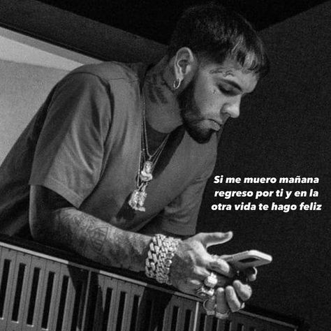 Bad Bunny Song Quotes, Anuel Aa And Karol G, Reggaeton Playlist, Anuel Aa Quotes, Anuel Aa Wallpaper, Aa Quotes, Cute Spanish Quotes, Messages For Him, L Love You