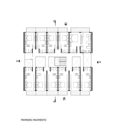 Hostel Design, Hotel Room Plan, Small Hotel Room, Mini Hotel, Hotel Bedroom Design, Apartment Plan, Luxury Resort Hotels, Hotel Floor Plan, Hostels Design