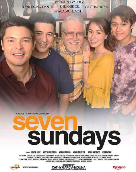 Edward has a cameo role in the blockbuster movie Seven Sundays... As the son of Dingdong Dantes and Iza Calzado Aga Muhlach, Cristine Reyes, Dingdong Dantes, How To Say Sorry, Filipino Movies, Seven Sundays, Pinoy Movies, Sunday Movies, What Is Family