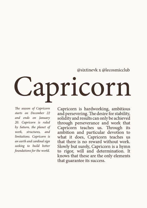 Astro signs :: Behance Dior Notebook, Capricorn Design, Signs Aesthetic, Earth Aesthetic, Capricorn Aesthetic, Digital Art Journal, Capricorn Quotes, Color Aesthetic, Quotes Wallpapers