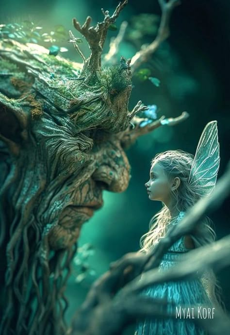 Mythical Creatures Fantasy, Pixies Fairies, Fairy Dragon, Fairy Pictures, Fairy Artwork, Cute Fantasy Creatures, Fairies Elves, Forest Creatures, Mythological Creatures