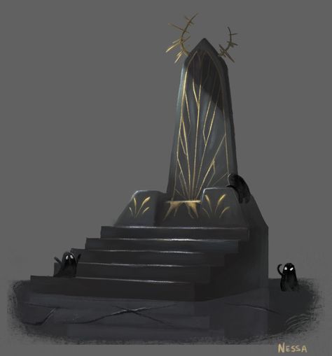 Fantasy Throne Room Concept Art, Sci Fi Throne Room, Throne Fantasy Art Chair, How To Draw A Throne, Dark Throne Room Fantasy Art, Throne Art Reference, Evil Throne Room, Throne Room Drawing, Fantasy Throne Chair Art