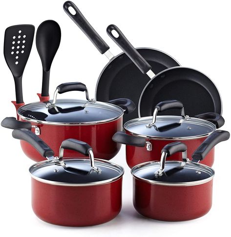 Kitchen Cookware Sets, Nonstick Cookware Sets, Saucepans, Pots And Pans Sets, Cooking Set, Cooking Pan, Traditional Ceramics, Nonstick Cookware, Cookware Sets