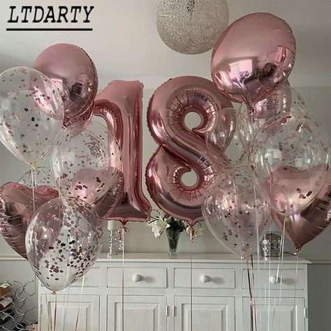 Bride Balloon, Rose Gold Bride, Bride To Be Balloons, Balloon Wedding, Wedding Balloon Decorations, Cute Birthday Pictures, Balloon Gift, Birthday Party Balloon, 18th Birthday Party