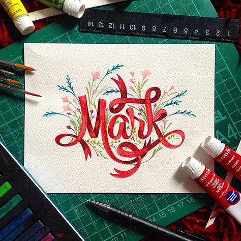 Typographer Patrick Cabral Calligraphy Typography, Hand Lettering Inspiration, Typography Lettering, Creative Lettering, Types Of Lettering, Calligraphy Letters, Lettering Tutorial, Calligraphy Fonts, Typography Letters