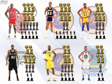 The Only NBA Players Who Won 4 Championships, 2 MVP Awards, And 1 Finals MVP Award. Only 6 NBA players won 4 championships, 2 MVP awards and 1 Finals MVP award. Horace Grant, Showtime Lakers, Mvp Trophy, James Worthy, John Stockton, Karl Malone, Nba Mvp, Kareem Abdul, One Championship