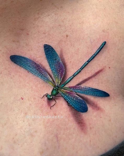 Body Tattoo Ideas, Unusual Tattoos, Lotusblume Tattoo, Small Dragonfly Tattoo, Colorful Tattoos, Tattoos Infinity, Dragonfly Tattoo Design, Vine Tattoos, Inspiration Tattoos