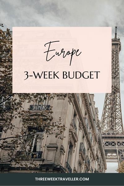 EUROPE IN 3 WEEKS ON A BUDGET: Itinerary, cost, where to go Where To Go In Europe, South Europe, Europe Train Travel, Travel Europe Cheap, European Itineraries, Europe Train, Travel In Europe, European Road Trip, Countries In Europe