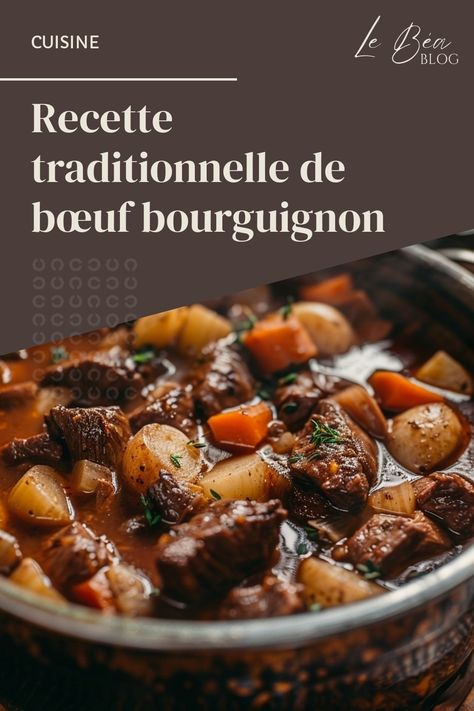 🍷 Embarquez dans un voyage gustatif avec le bœuf bourguignon, un trésor de la cuisine française. Cette recette, héritée de la Bourgogne, mêle la tendresse de la viande mijotée au raffinement du vin rouge 🍇.  L'harmonie des saveurs de la France traditionnelle se révèle dans chaque bouchée de ce plat convivial. Laissez-vous transporter par le bouquet garni, les carottes et les oignons qui enrichissent la sauce 🧅🥕.  #BoeufBourguignon #CuisineFrançaise #PlatTraditionnel #VinRouge #Bourgogne #CuisineDuTerroir #SaveursDeFrance #Gastronomie Bourginon Beef Bourguignon, Low Fat Low Carb, Meat Snacks, Healthy Eating Tips, Seafood Recipes, Beef Recipes, Food Videos, Low Carb Recipes, A Table